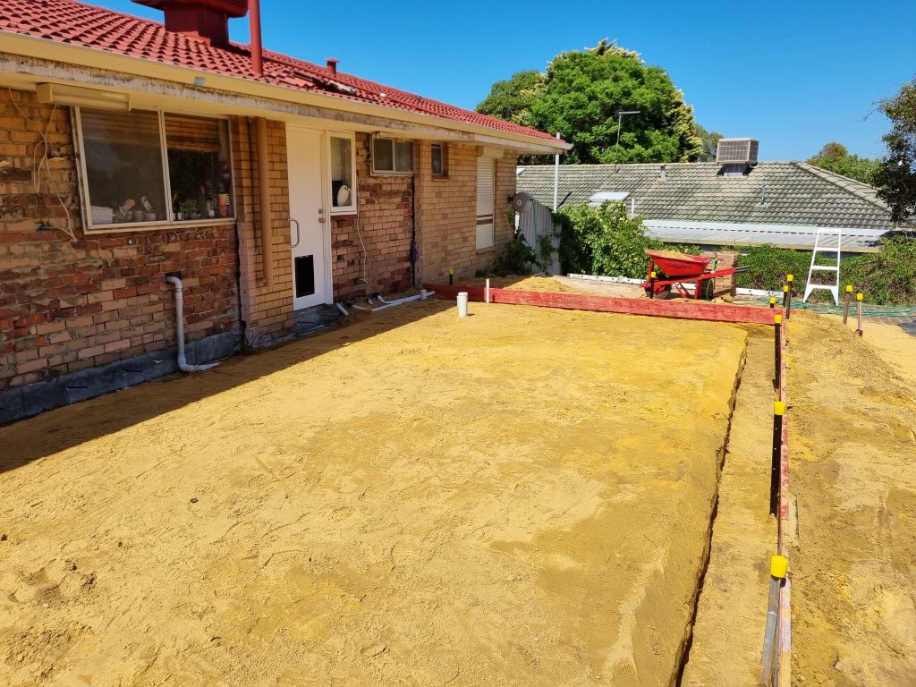 Sand pad and Earthworks